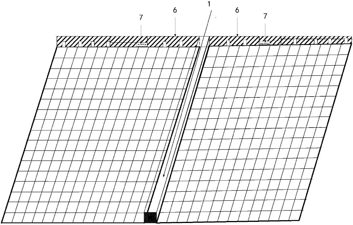 A solar panel intelligent decontamination and ice melting device