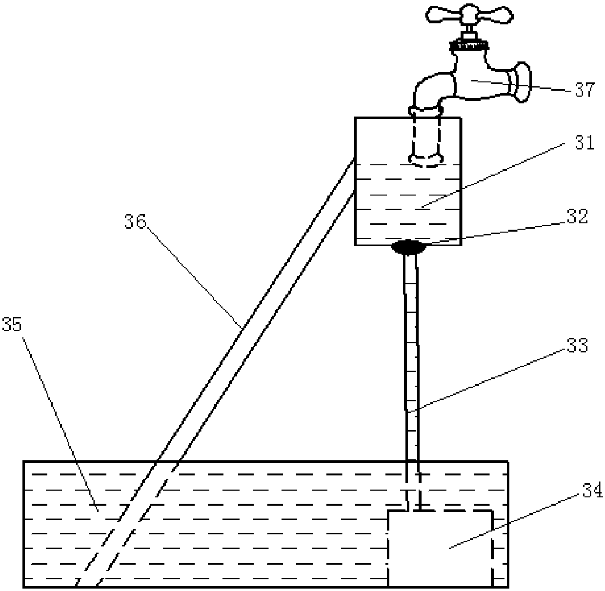 Advertisement projection device