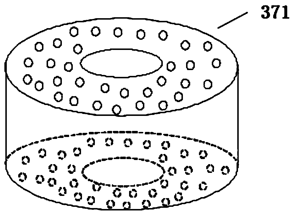 Wide-concentration multi-component hazardous gas detector and implementation method thereof