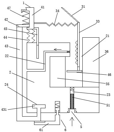 Pressing locking type heat dissipation loudspeaker