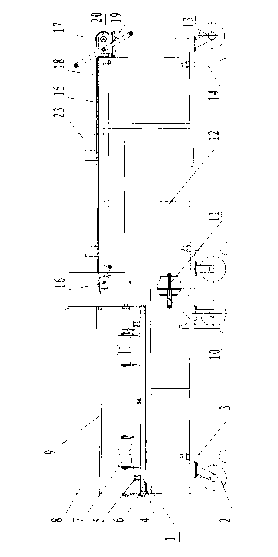 Assembling device for battery cabin