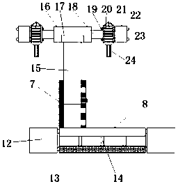 Movable operating room nursing device