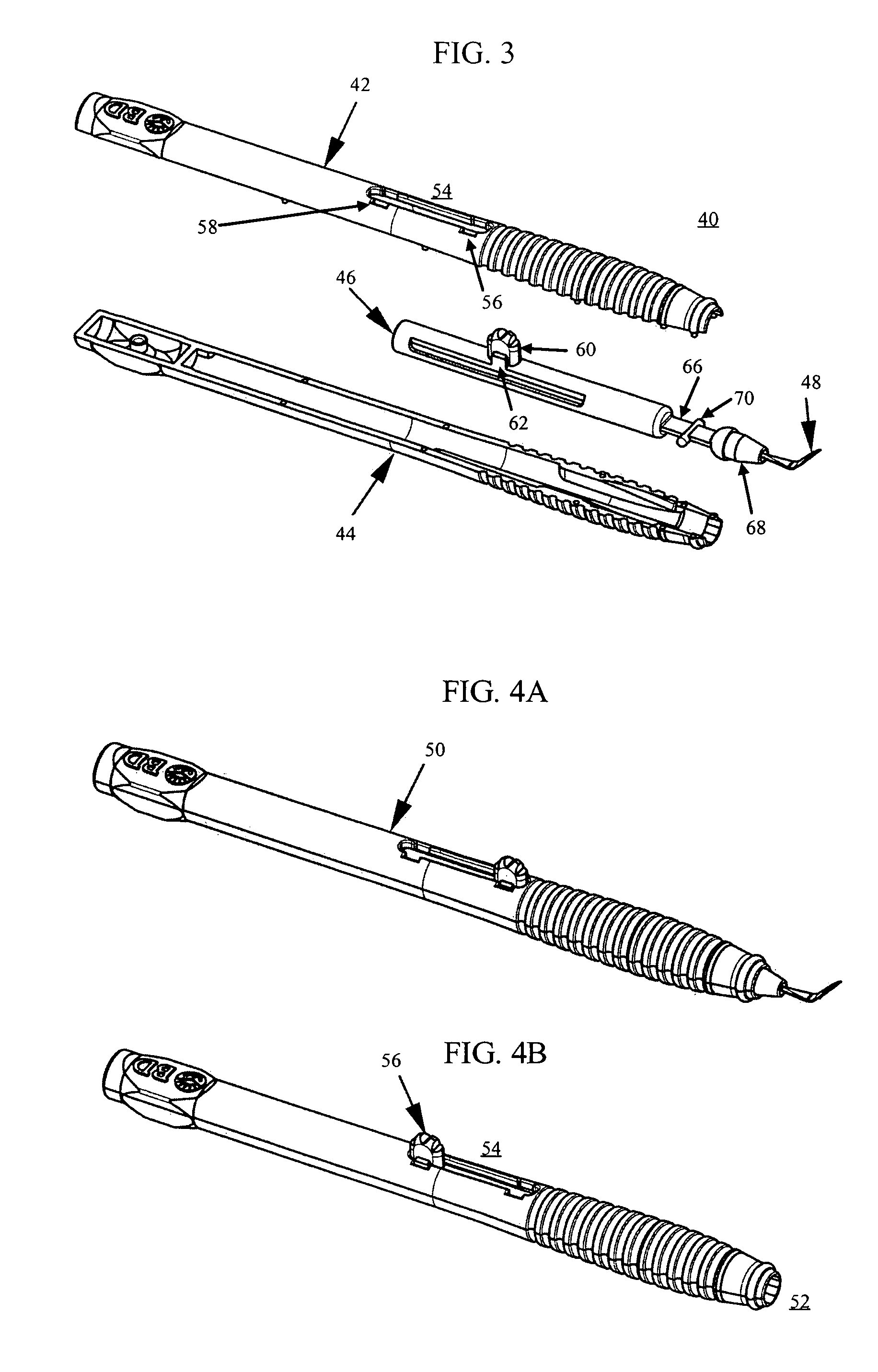 Retractable safety knife