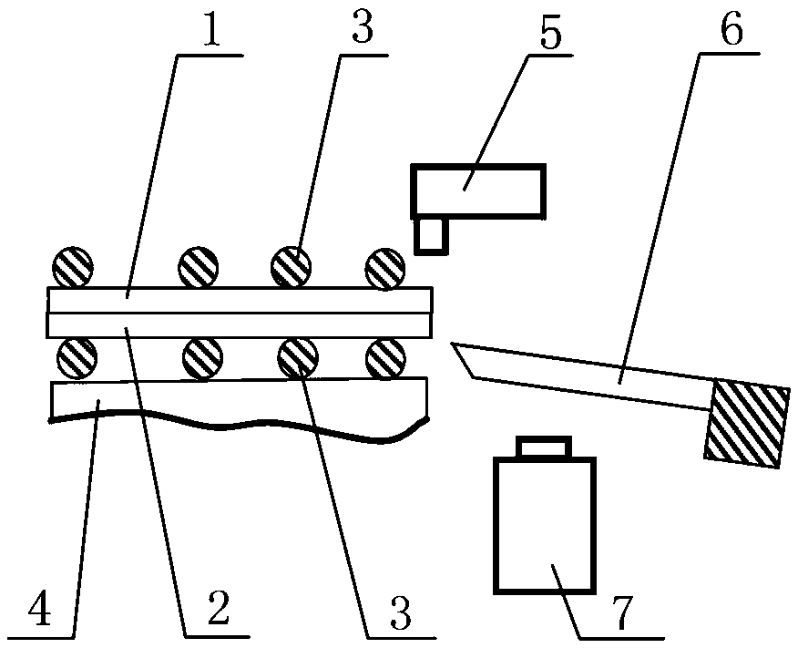 Method for separating solar cell module glass