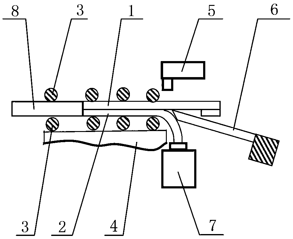 Method for separating solar cell module glass