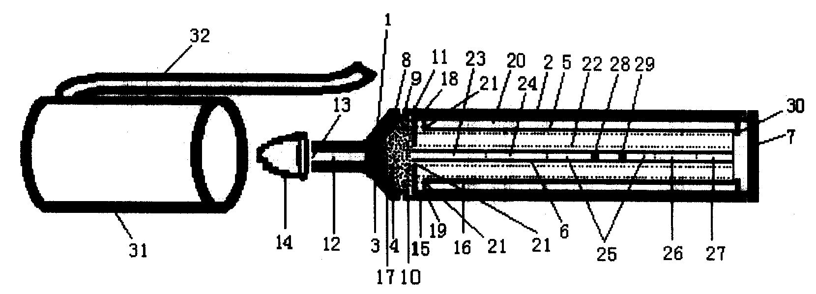 Portable sample rapid joint inspection device