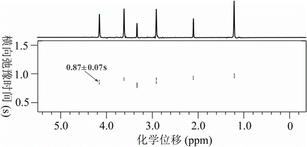 Nuclear magnetic resonance transverse relaxation measurement method without J-coupling-effect interference