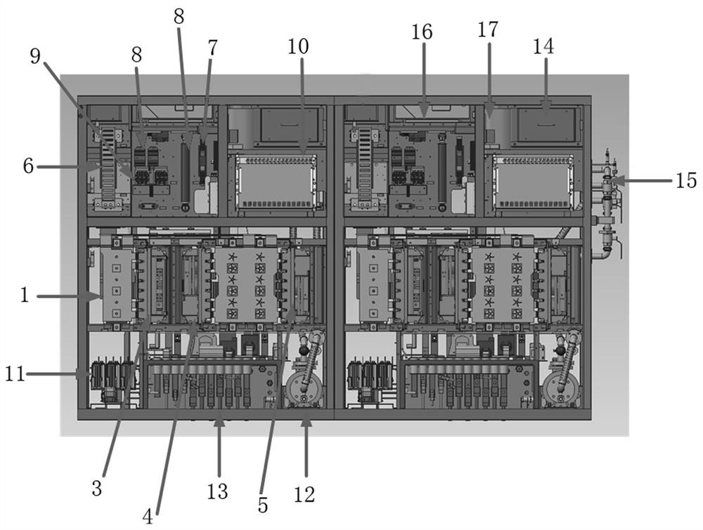 High-power permanent-magnet direct-drive freight locomotive traction converter