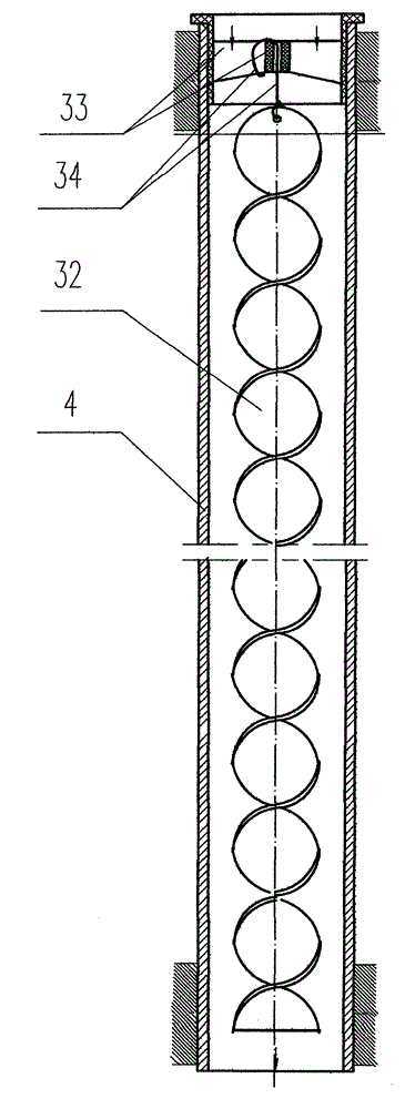 Natural-circulation self-cleaning evaporation device