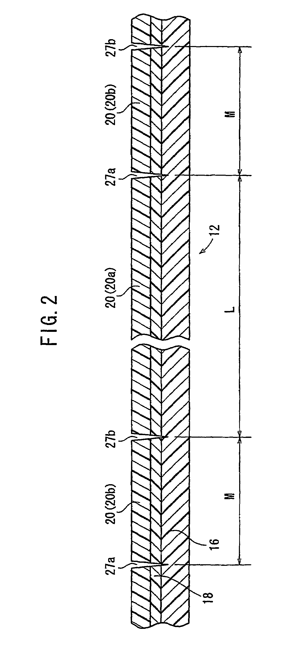 Detecting device and laminated body manufacturing apparatus employing such detecting device