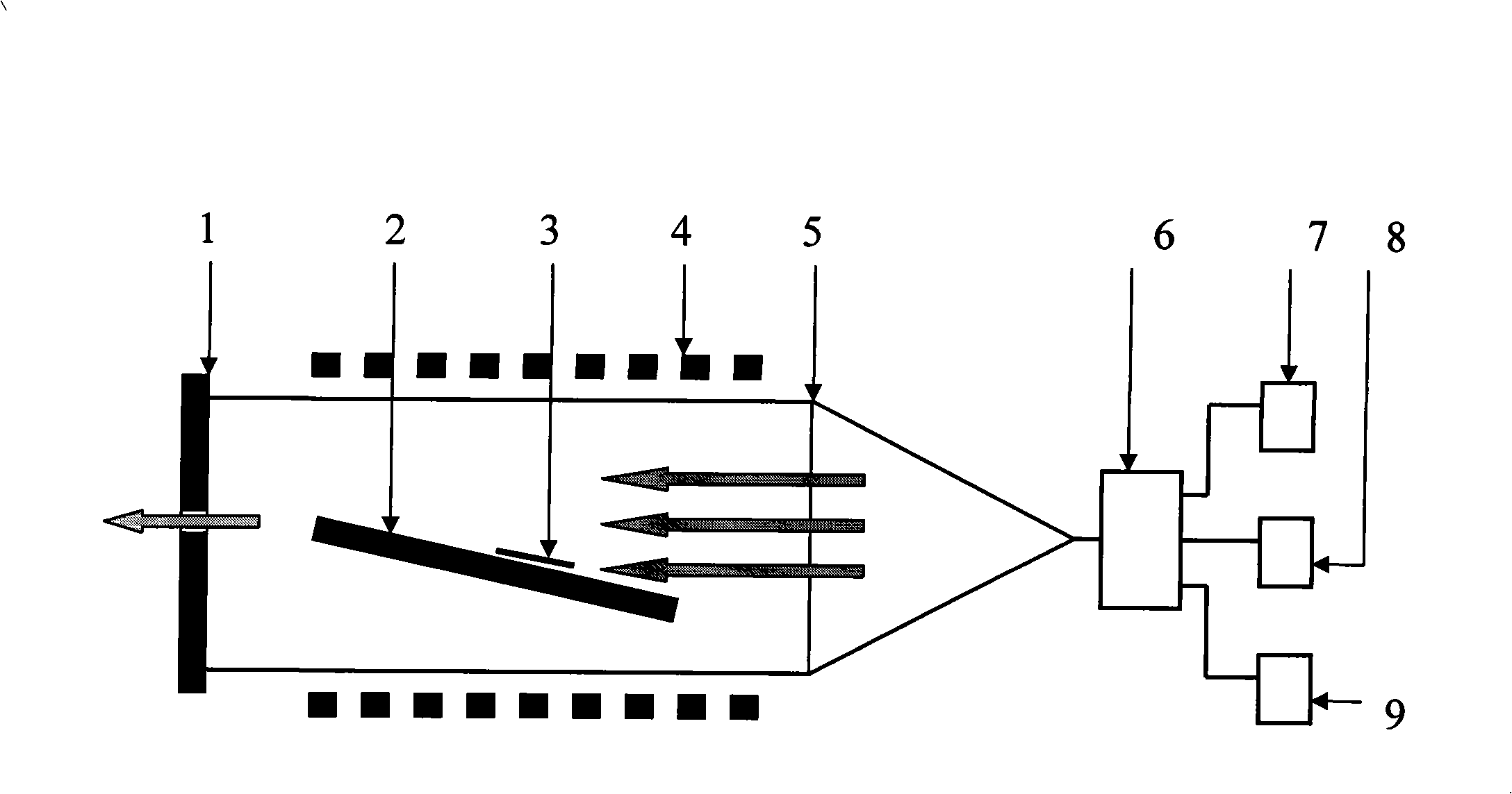 Method for preparing silicon inverse epitaxial wafer and special equipment thereof