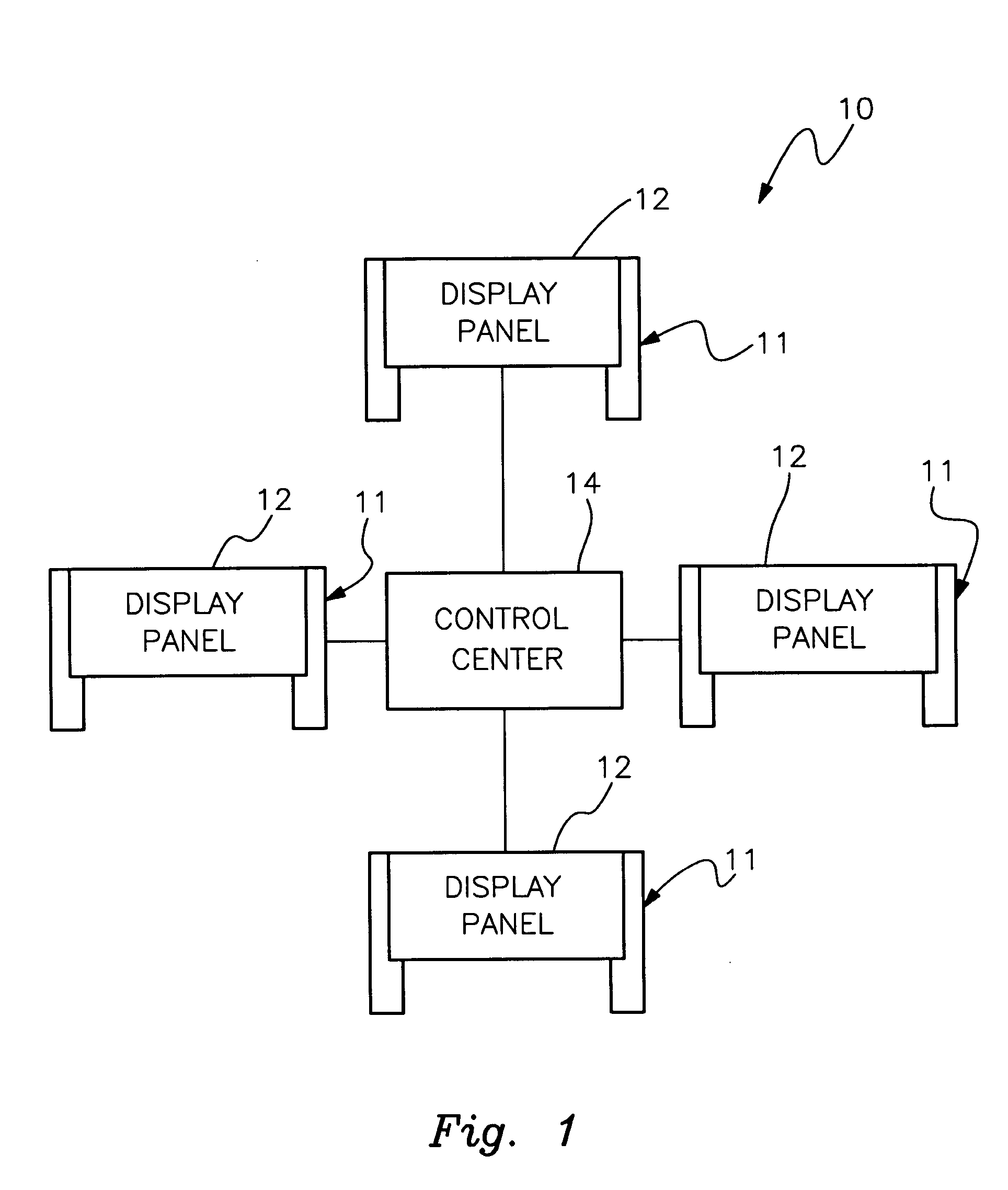 Digital broadcast message system