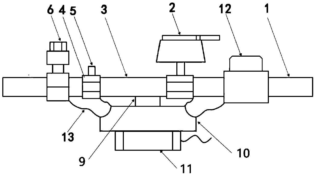 Integrated flowing temperature intelligent monitoring device