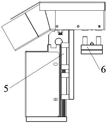 Drilling automatic clamping device of double-lug supporting plate nut