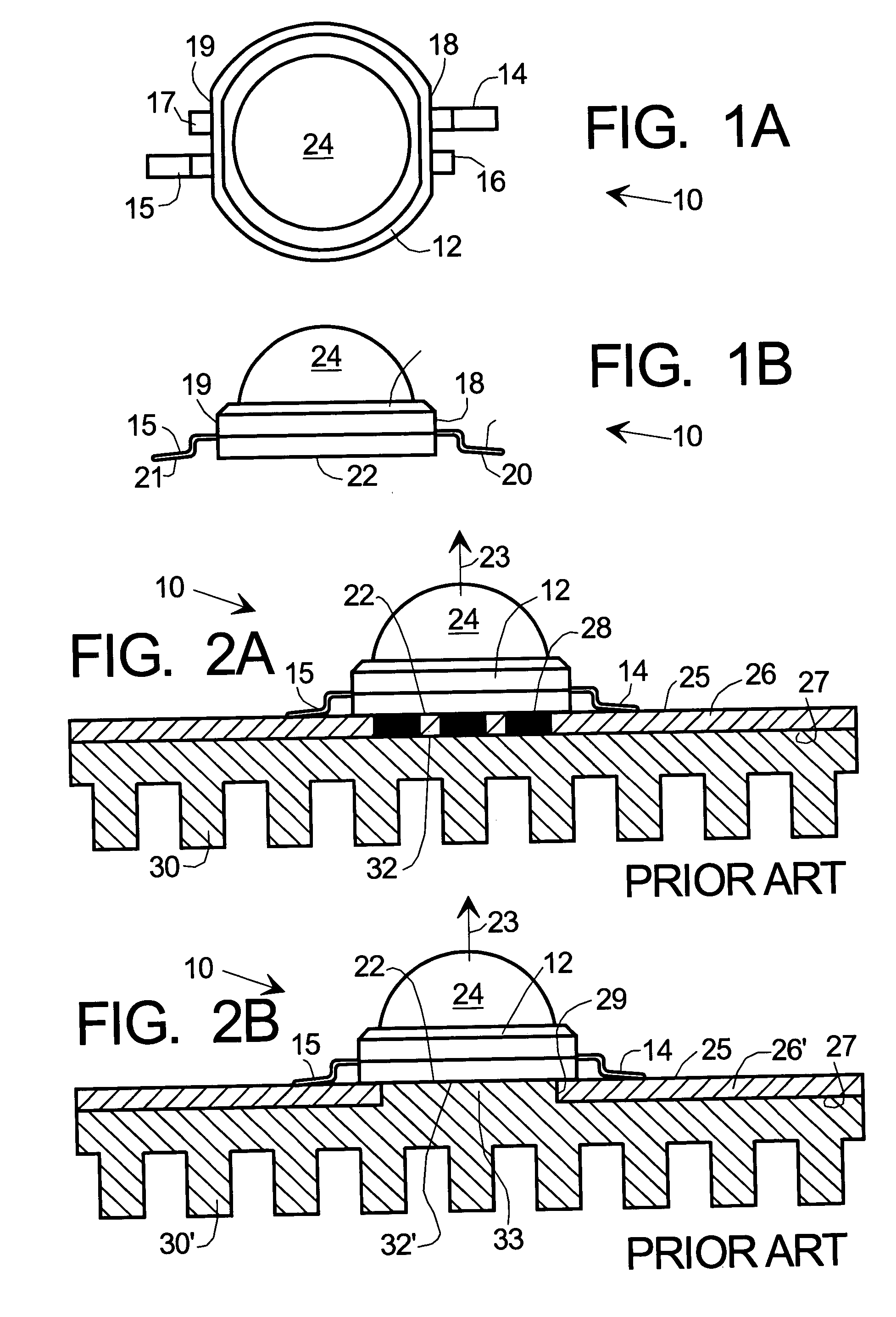 Heatsinking electronic devices