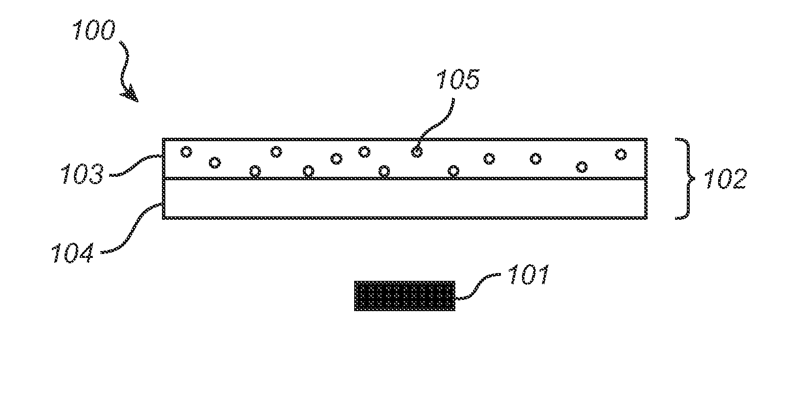 Stabilized wavelength converting element