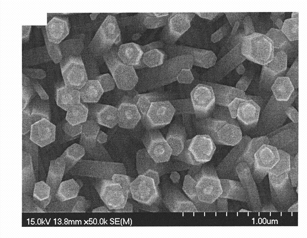 Method for preparing zinc oxide nano column array field emission component