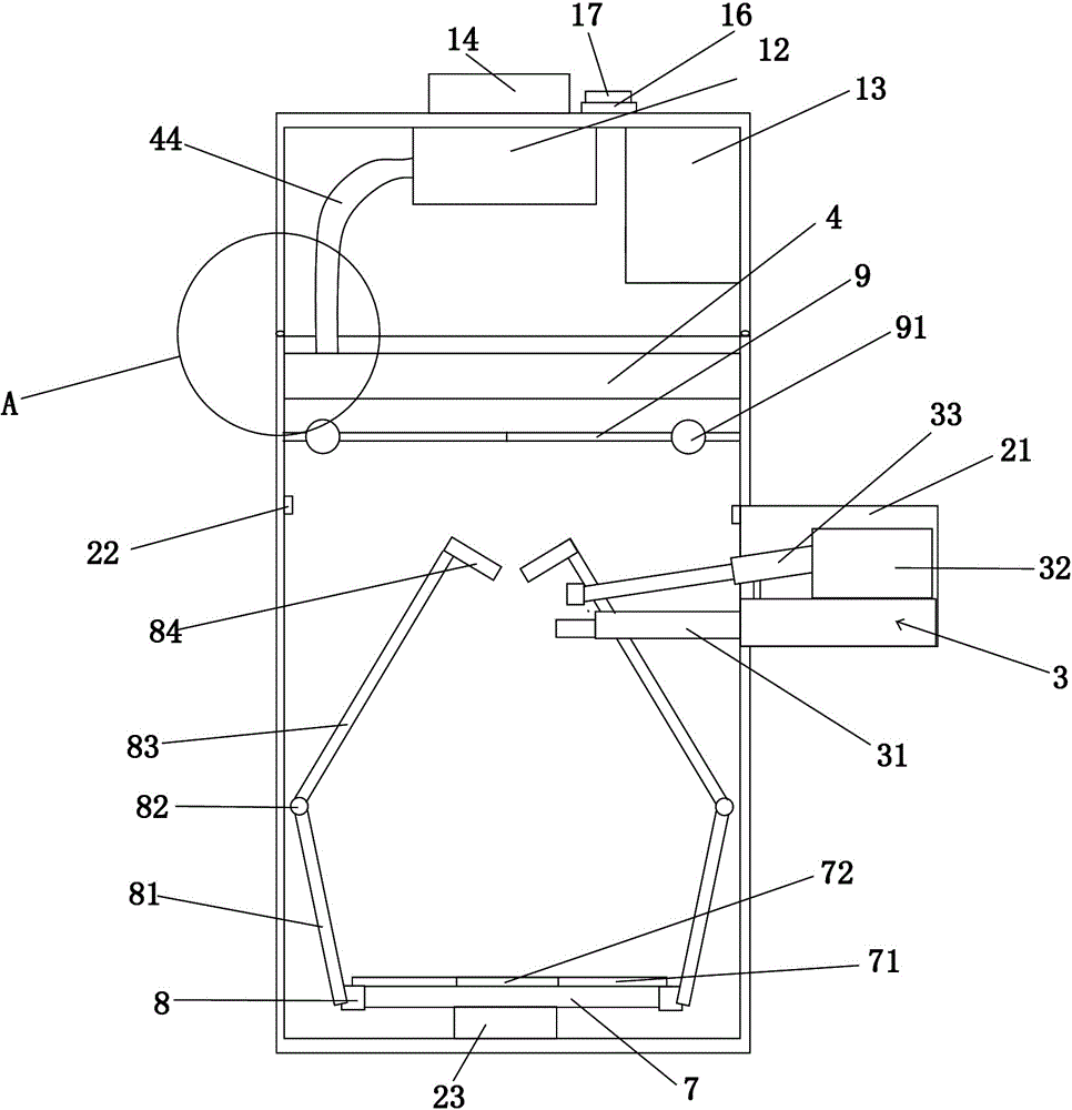 Deodorization trash can