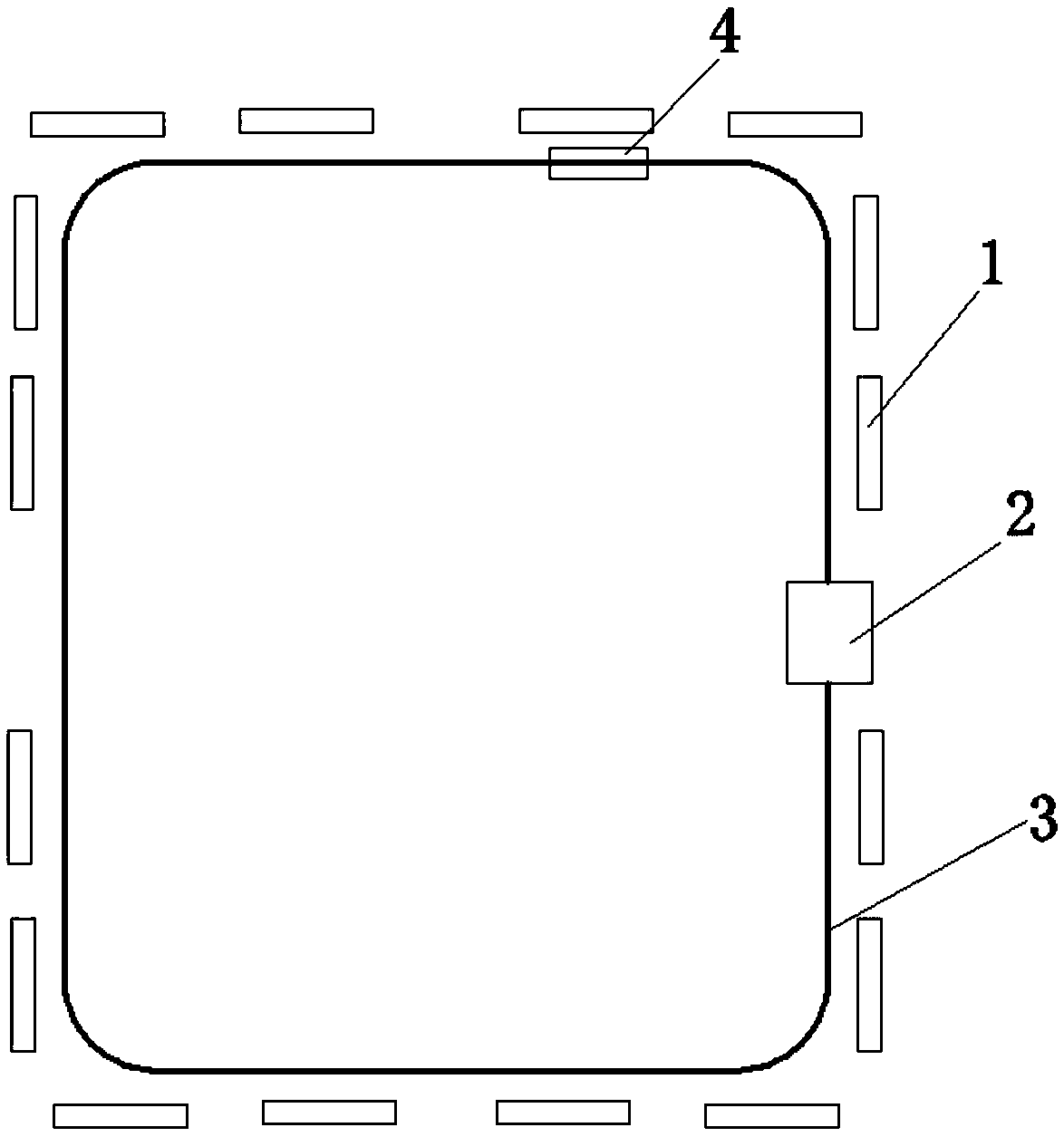 Outdoor mobile robot charging system and charging method