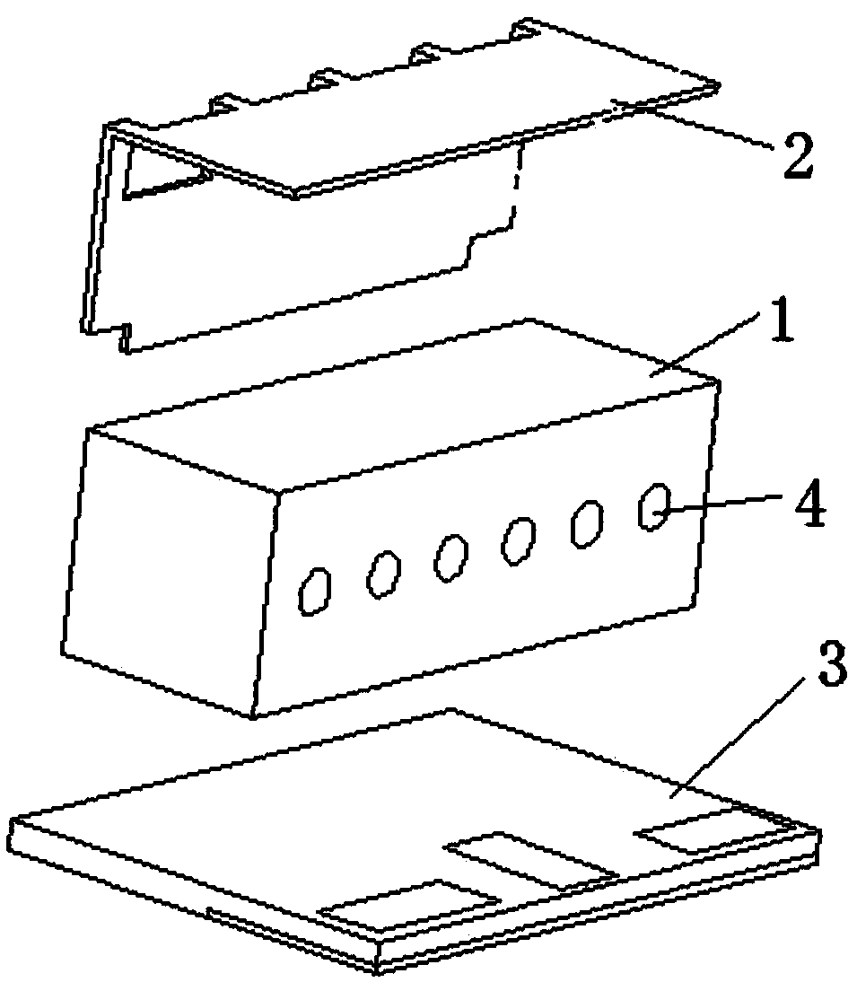 Structure for improving performance of TEM all-dielectric filter