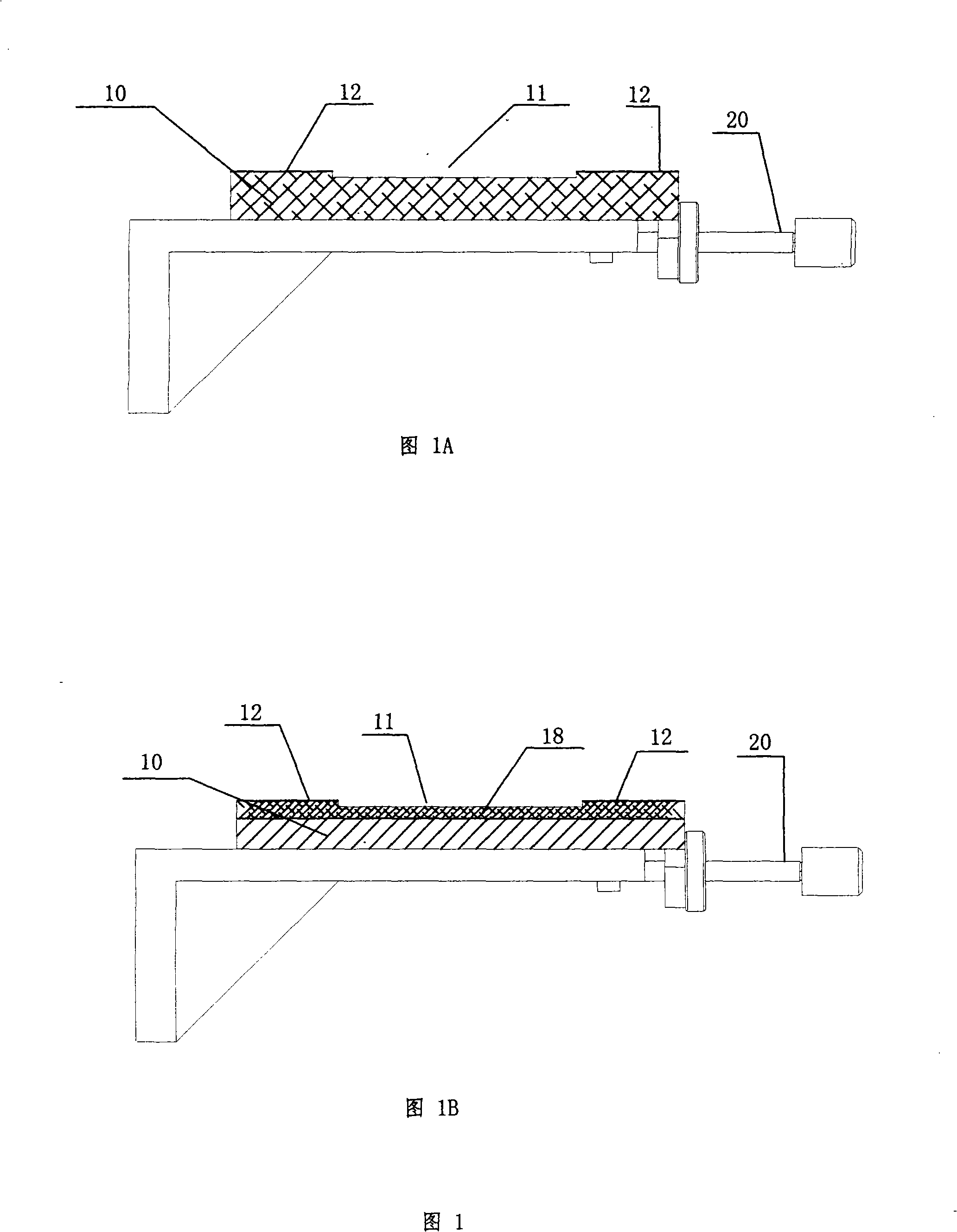 Electrode slice guide plate structure for lithium battery coiling core winder