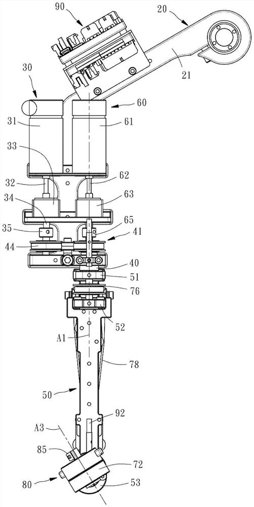 Three-axis motion device