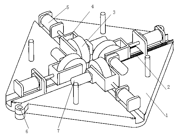 Pillar climbing equipment