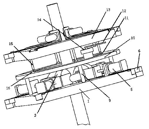 Pillar climbing equipment