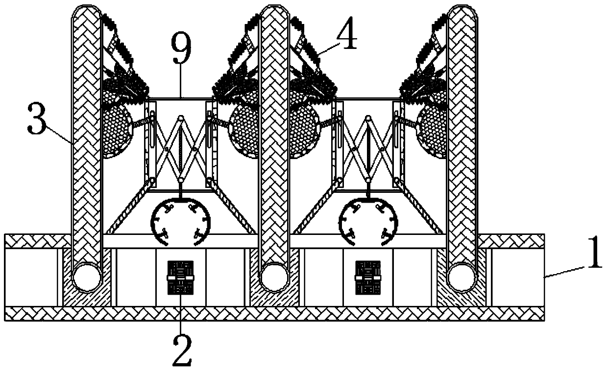 Stabilizing equipment for guaranteeing router signals for Internet