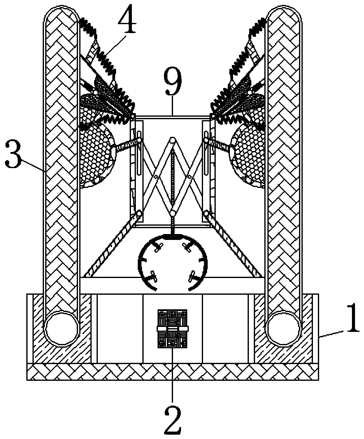 Stabilizing equipment for guaranteeing router signals for Internet