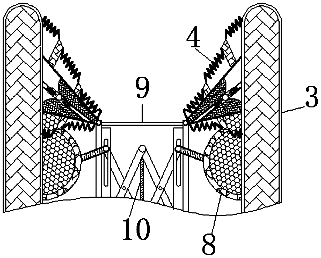 Stabilizing equipment for guaranteeing router signals for Internet