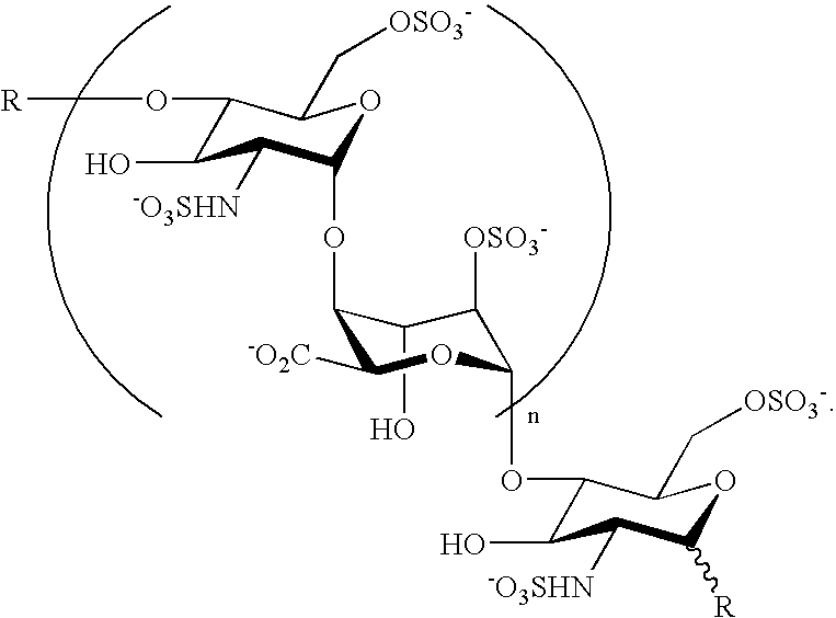 Heparin oligosaccharides