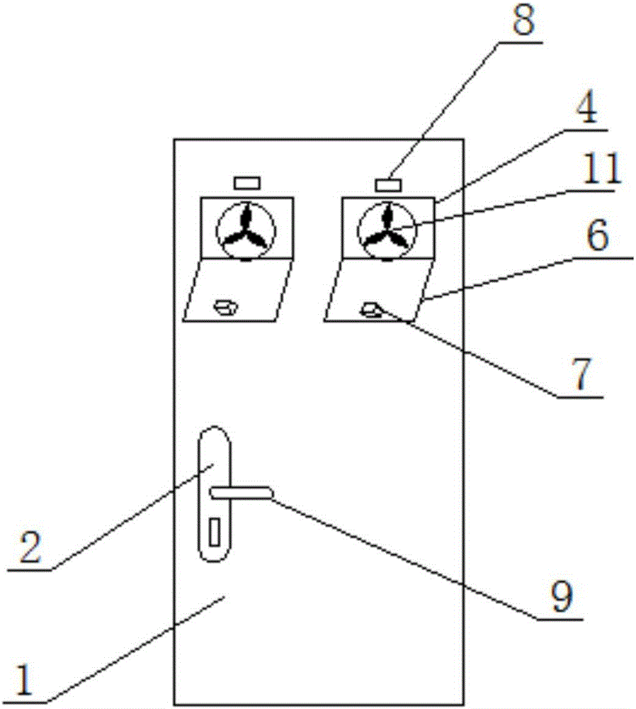 Reinforced security door