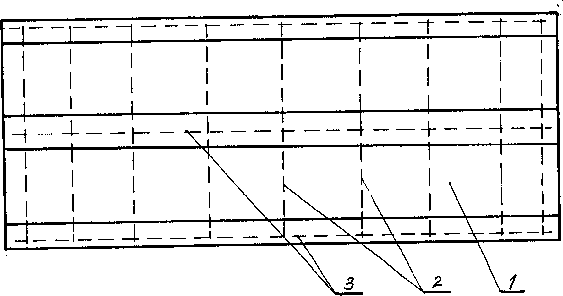 Casting material for building material