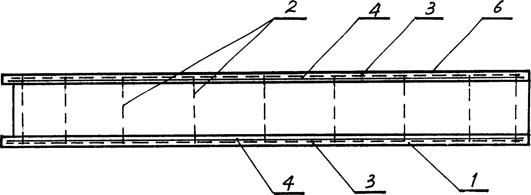 Casting material for building material