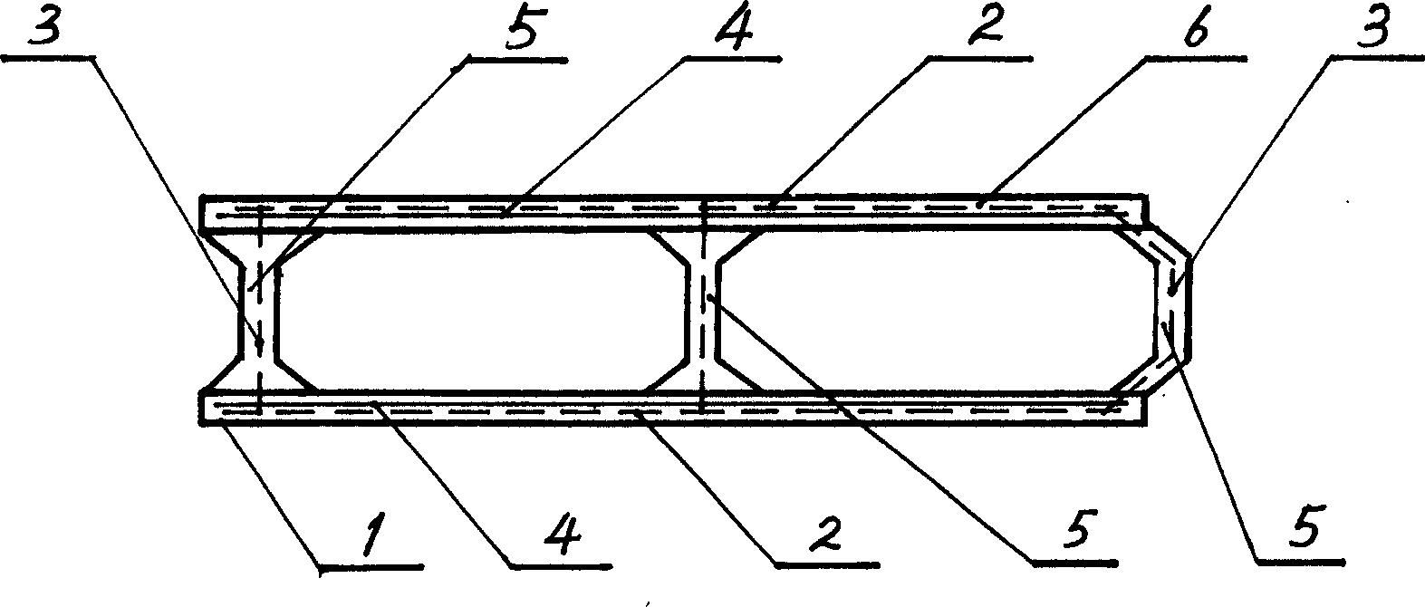 Casting material for building material