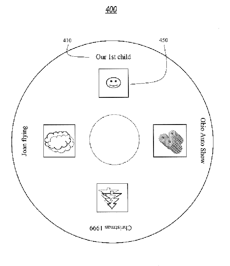 Browser-based system providing methodology for labeling of photo compact discs with a photo-facsimile table of contents