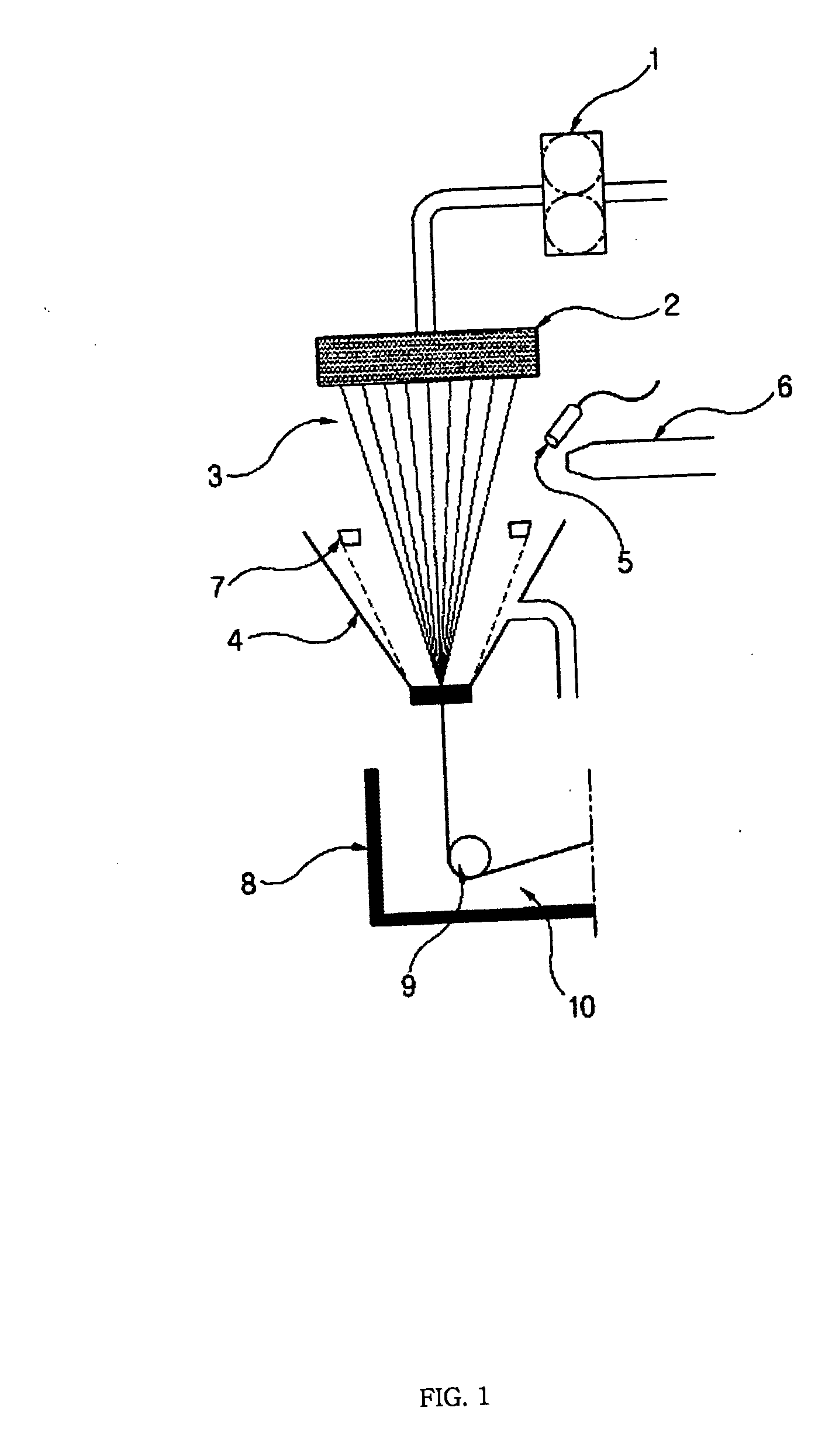 Dipped cord using hybrid cord and a radial tire using the same