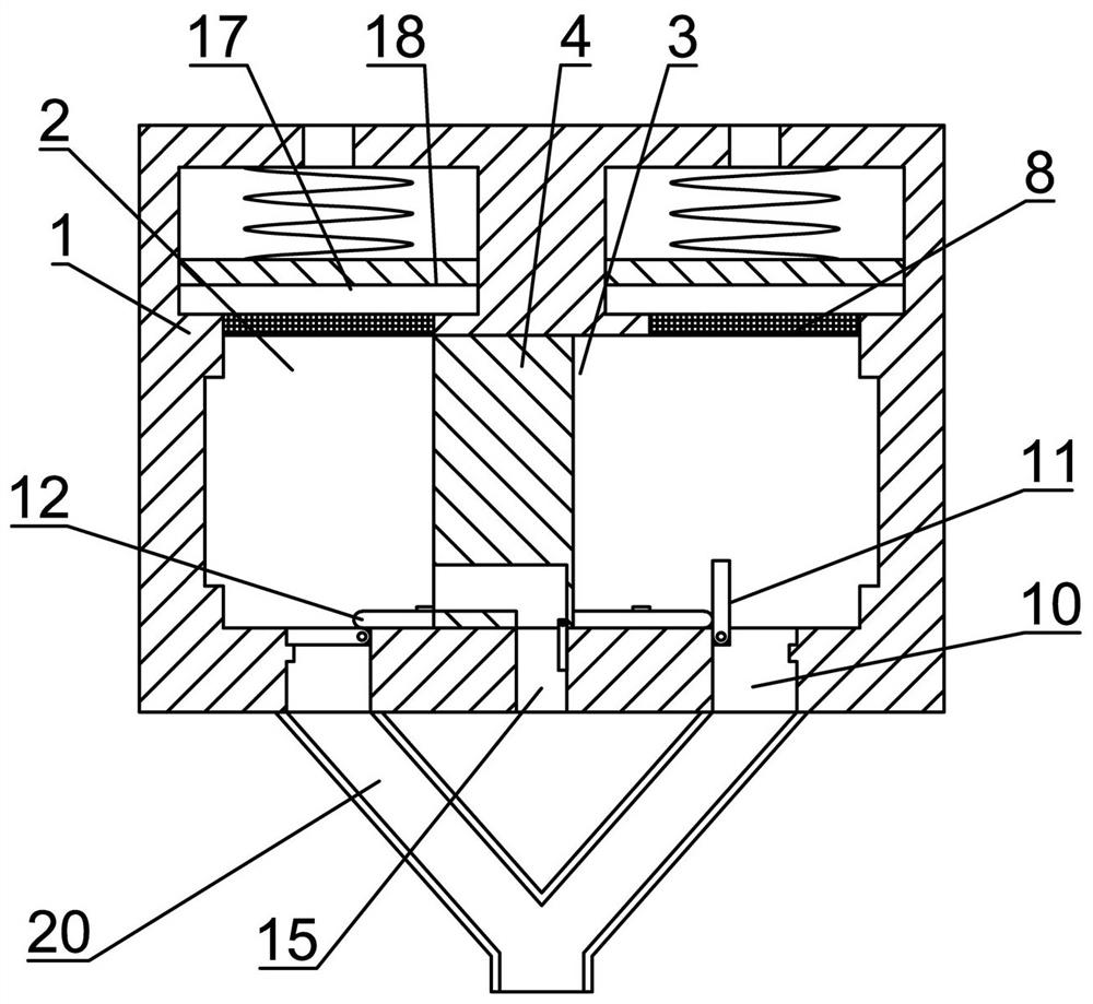 Machine tool screen-replacement-free gas filtering device