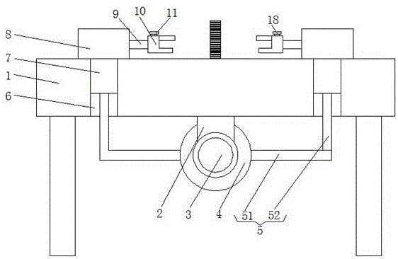 Plank cutting machine cutting plank accurately