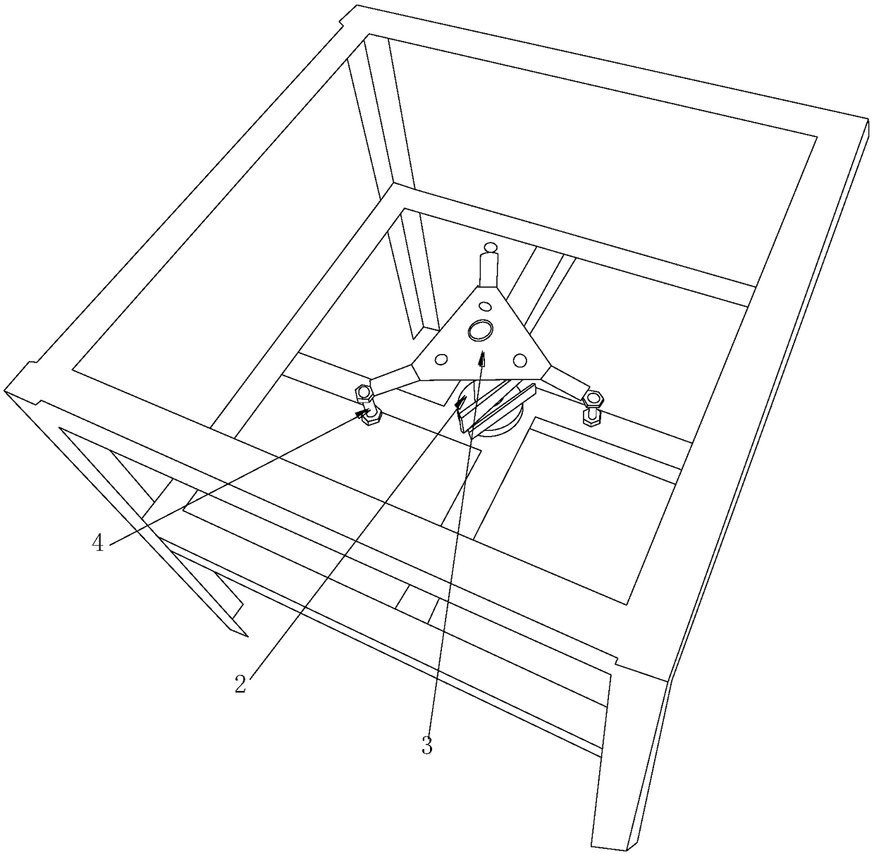 Multifunctional assembled pot stand mechanism