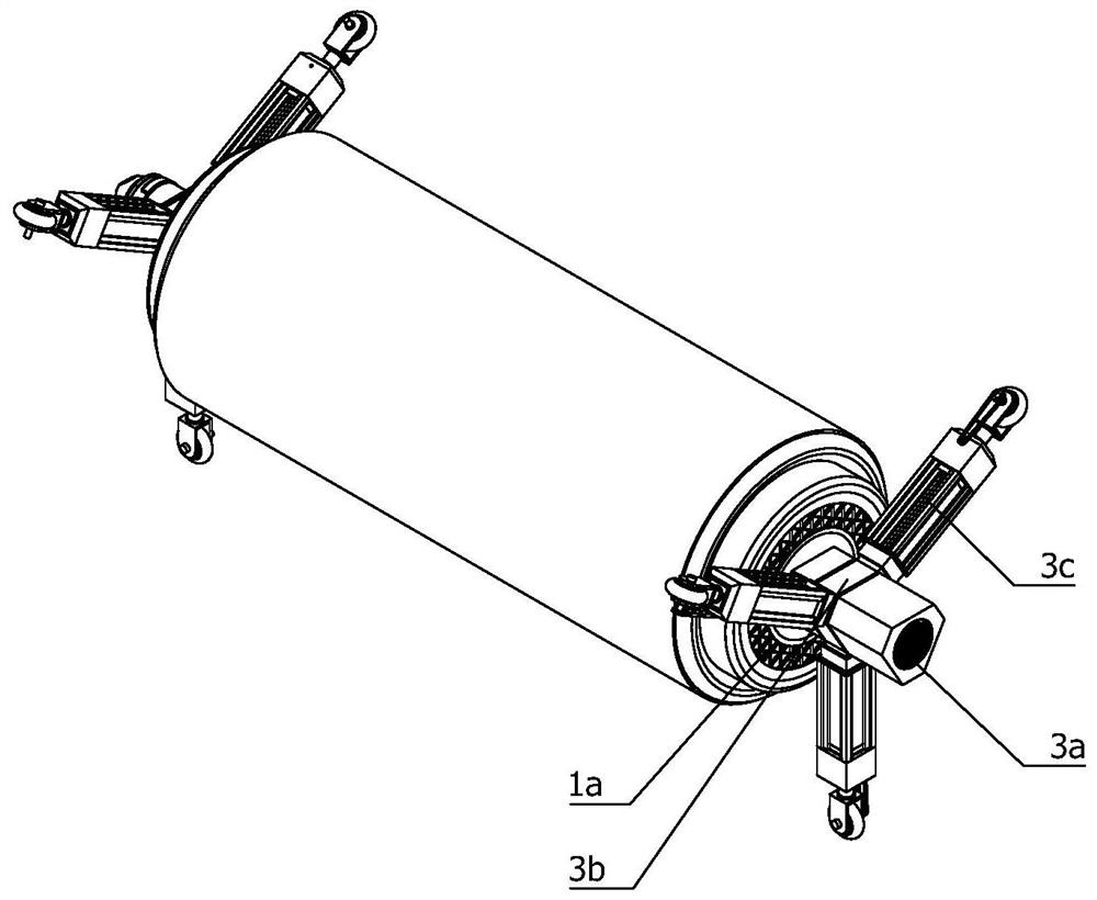 Automatic sealing mechanism of trenchless petroleum pipeline damage repairing device