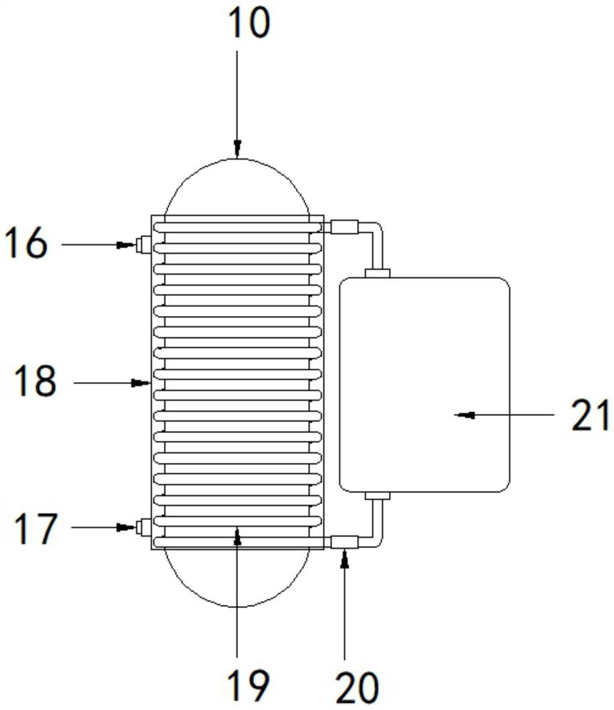 Heat source combined cycle heat pump building heating, ventilation and air conditioning (HVAC) system