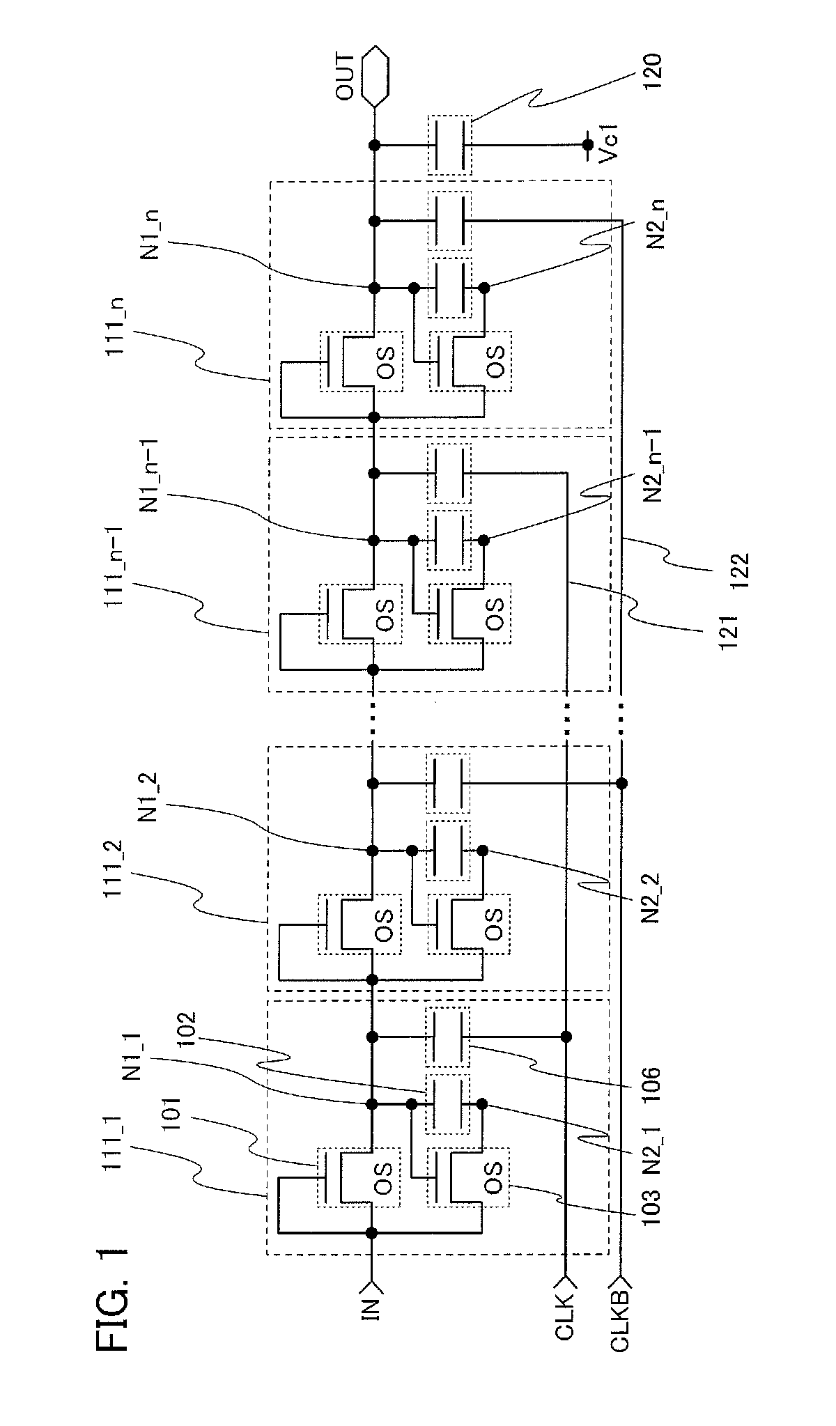 Boosting circuit and RFID tag including boosting circuit