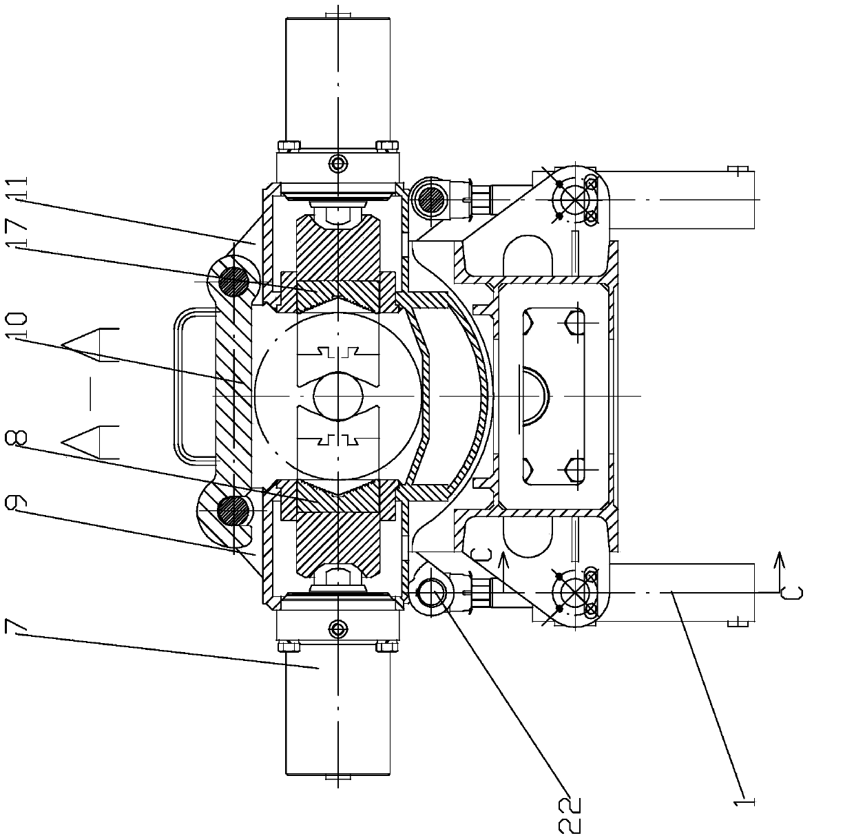 Integrated type automatic thread screwing-unscrewing device