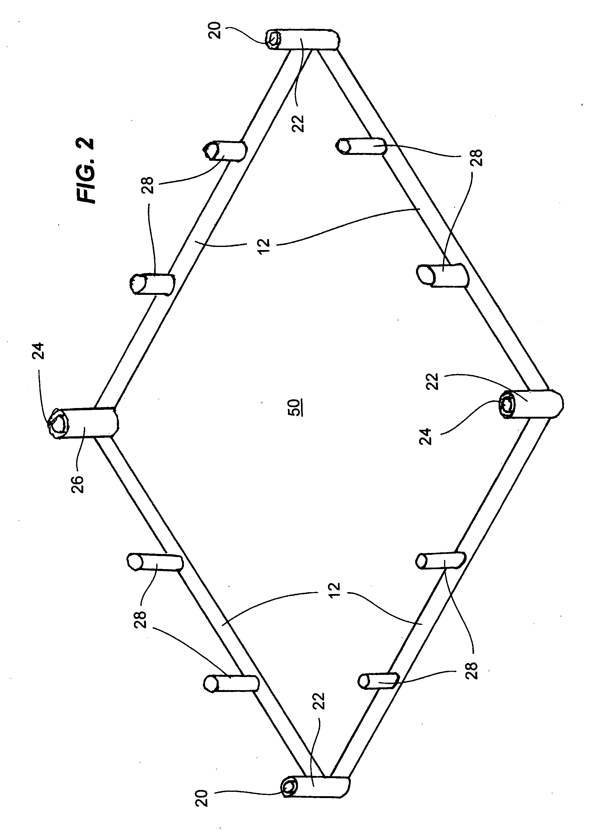 Knockdown labyrinth framework