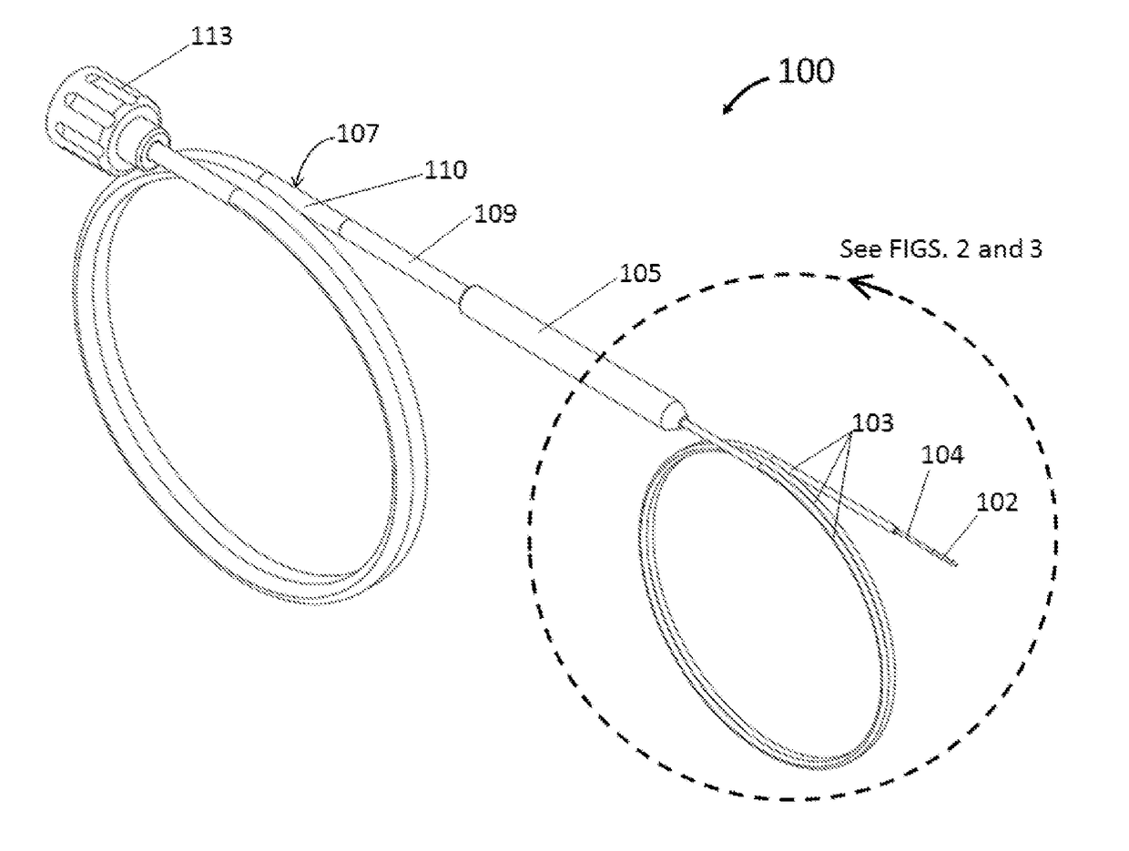 Endoscopic cryoablation catheter