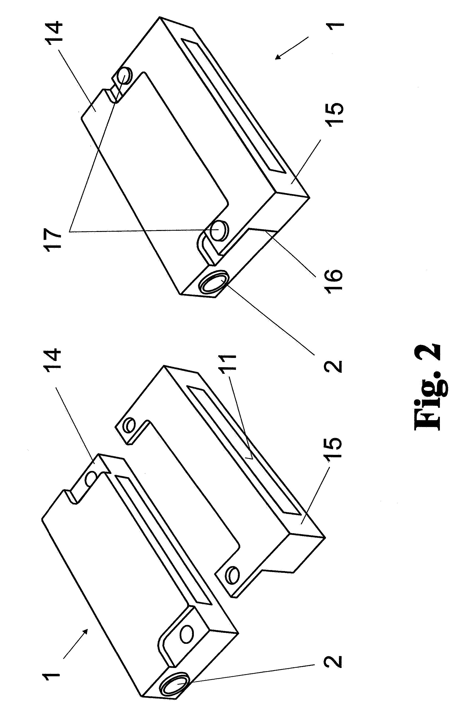 Device for the generation of a gas curtain for plasma-based EUV radiation sources