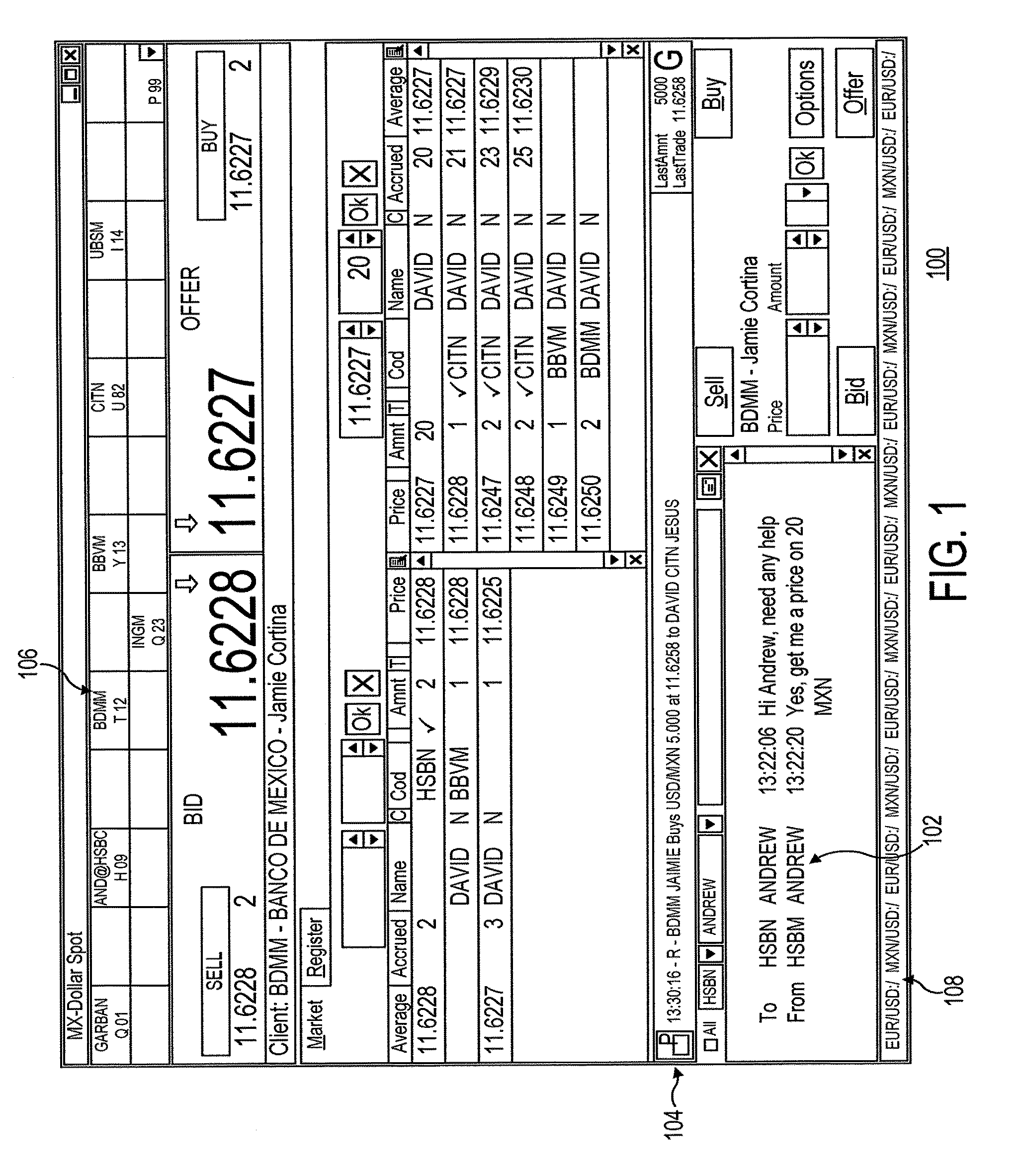 Call for quote/price system and methods for use in a wholesale financial market