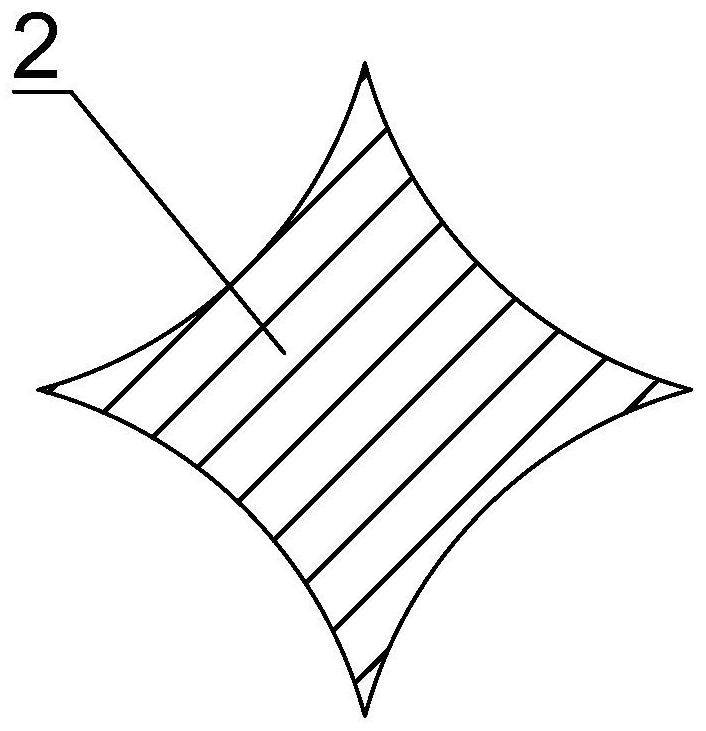 A novel structure biophilic and hydrophilic filter brush